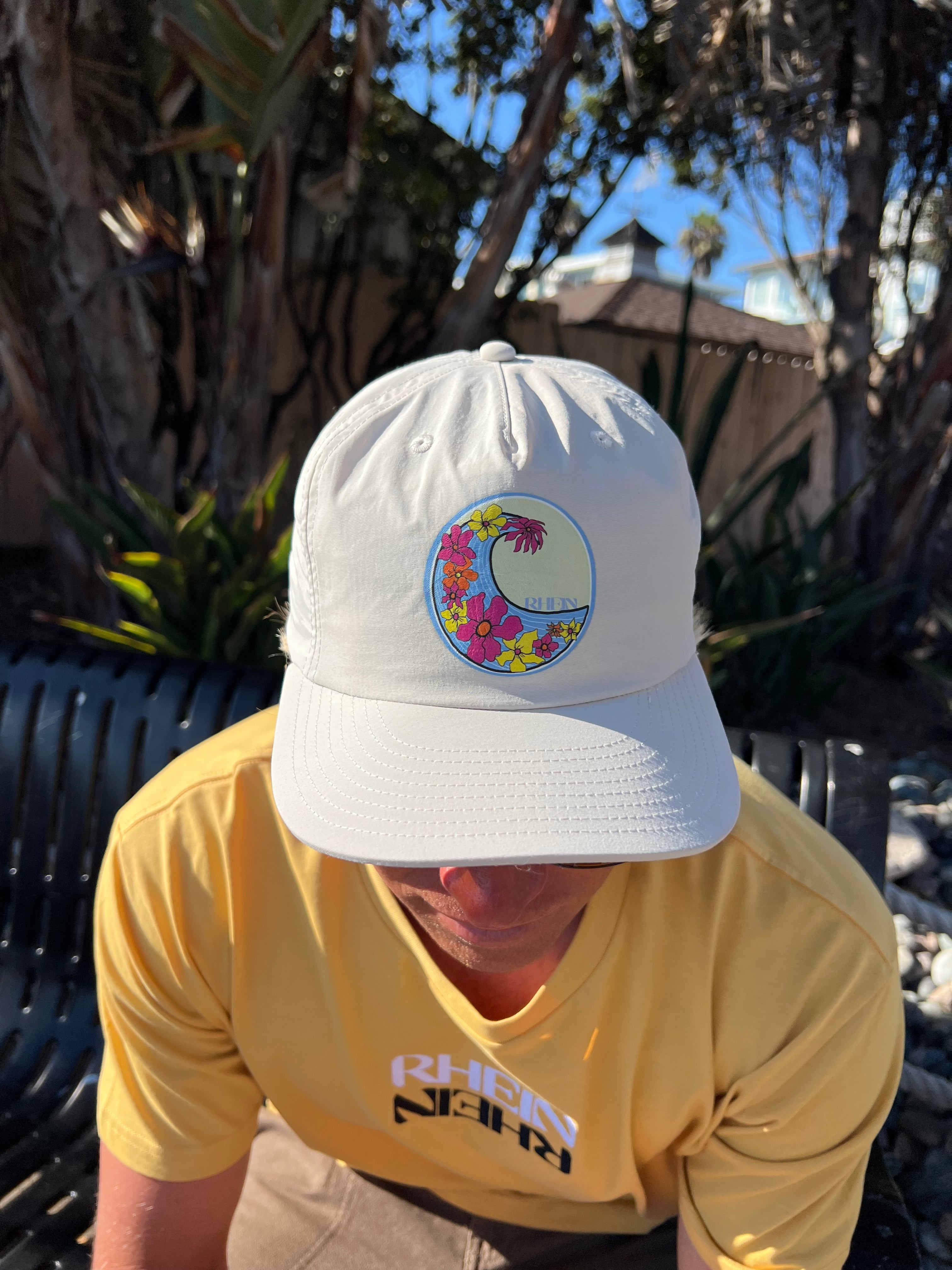 Floral Wave Hat
