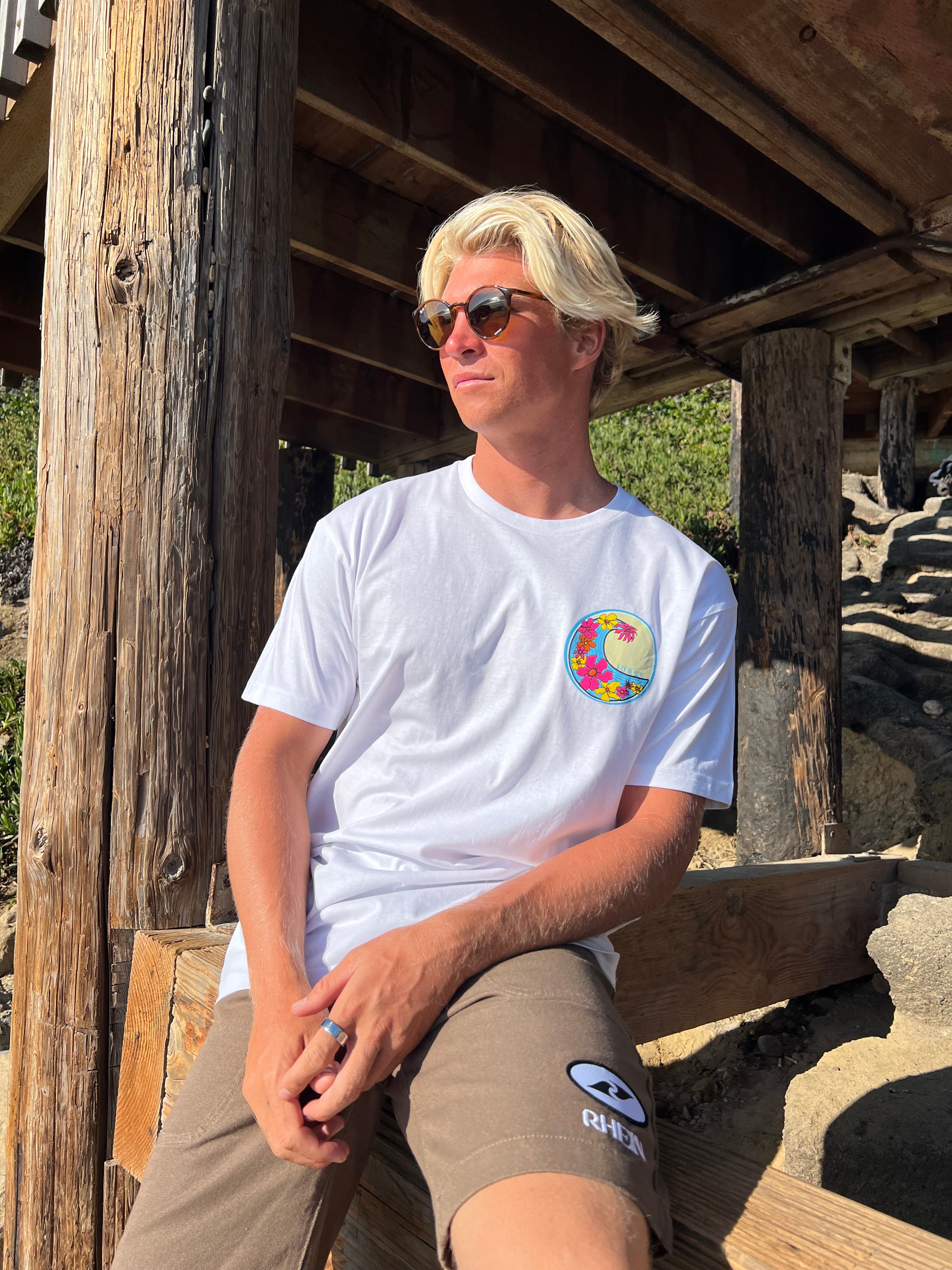 Floral Wave Tee