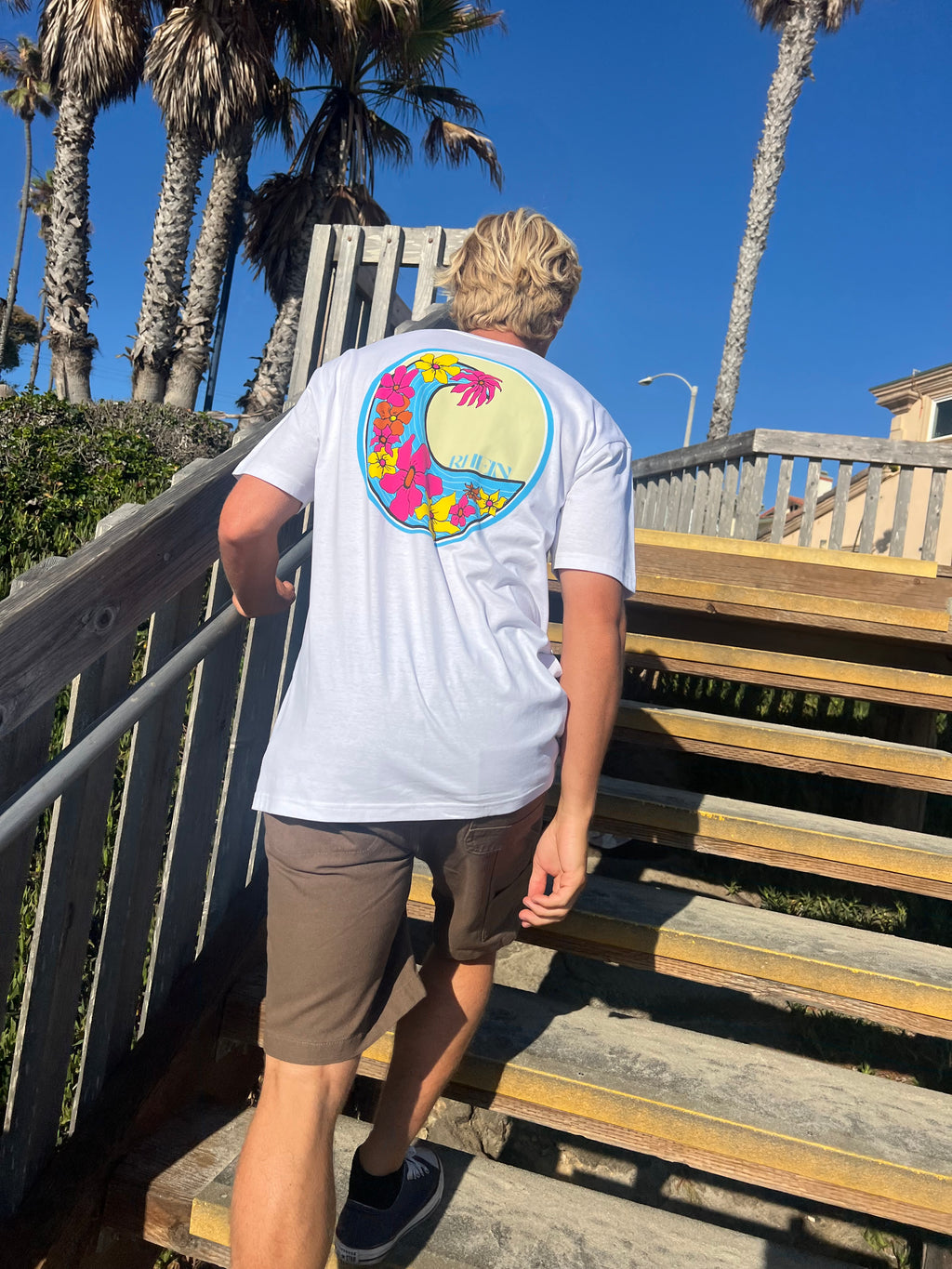 Floral Wave Tee