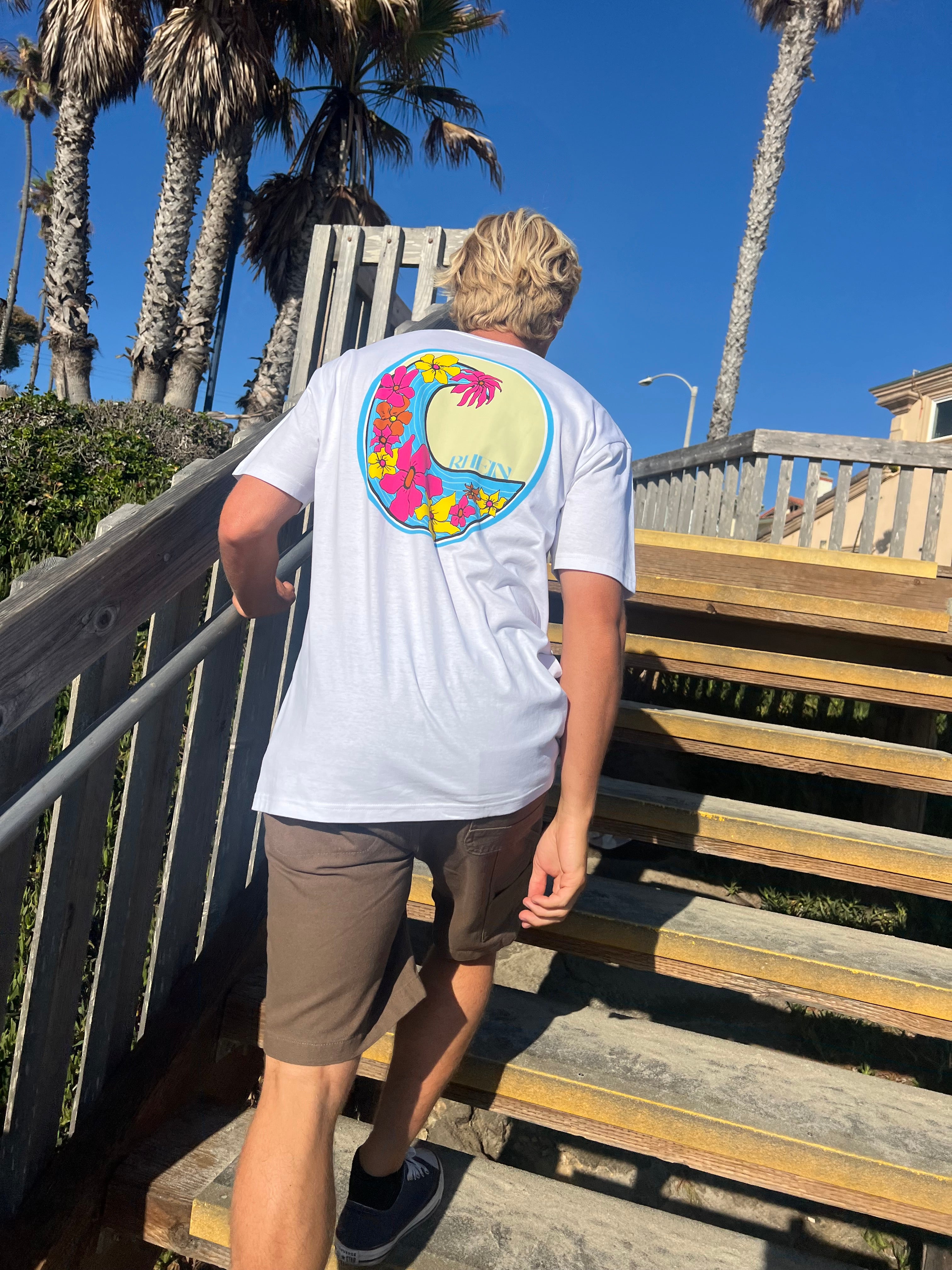 Floral Wave Tee