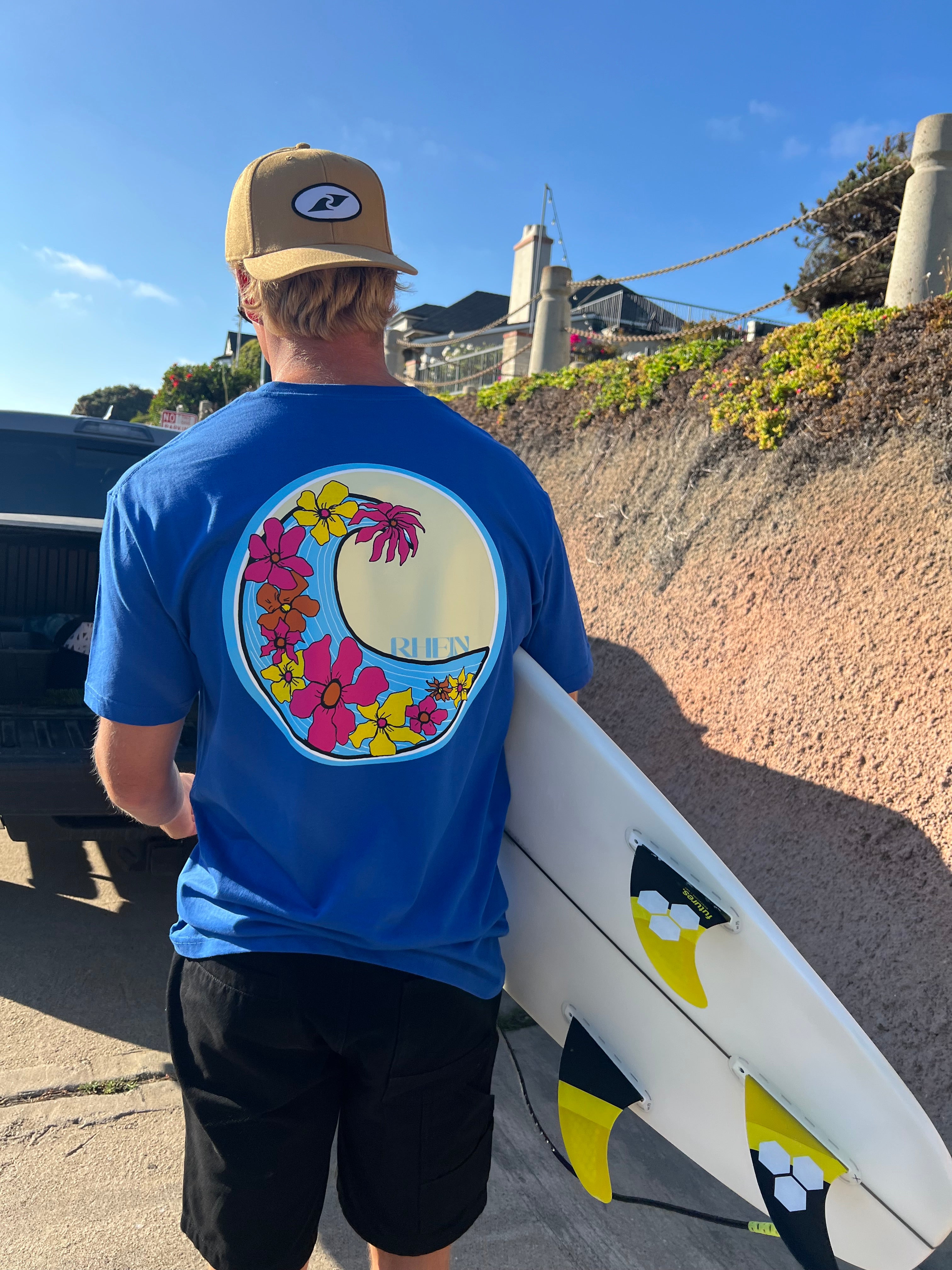 Floral Wave Tee