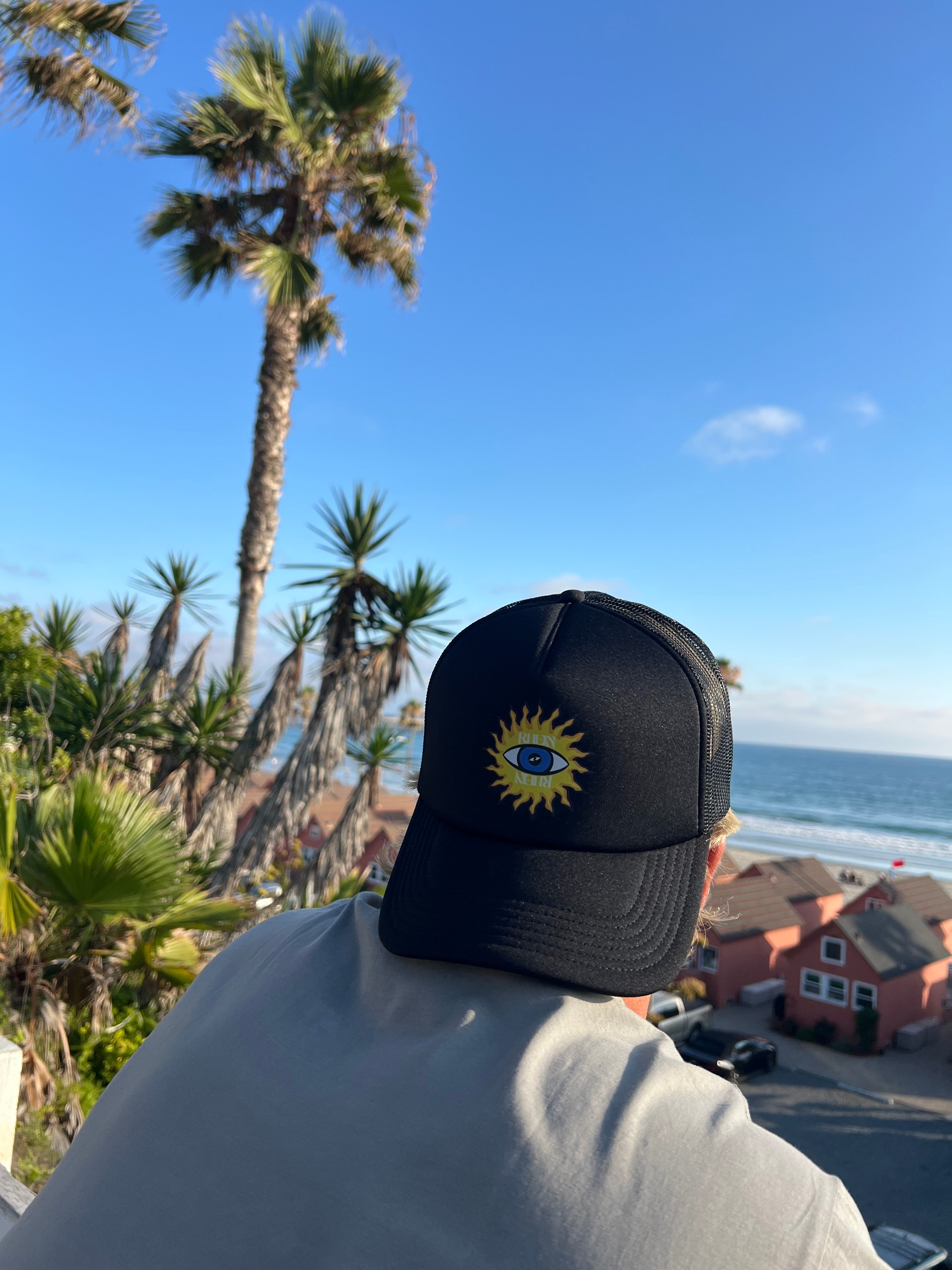 Third Eye Sun Trucker Hat