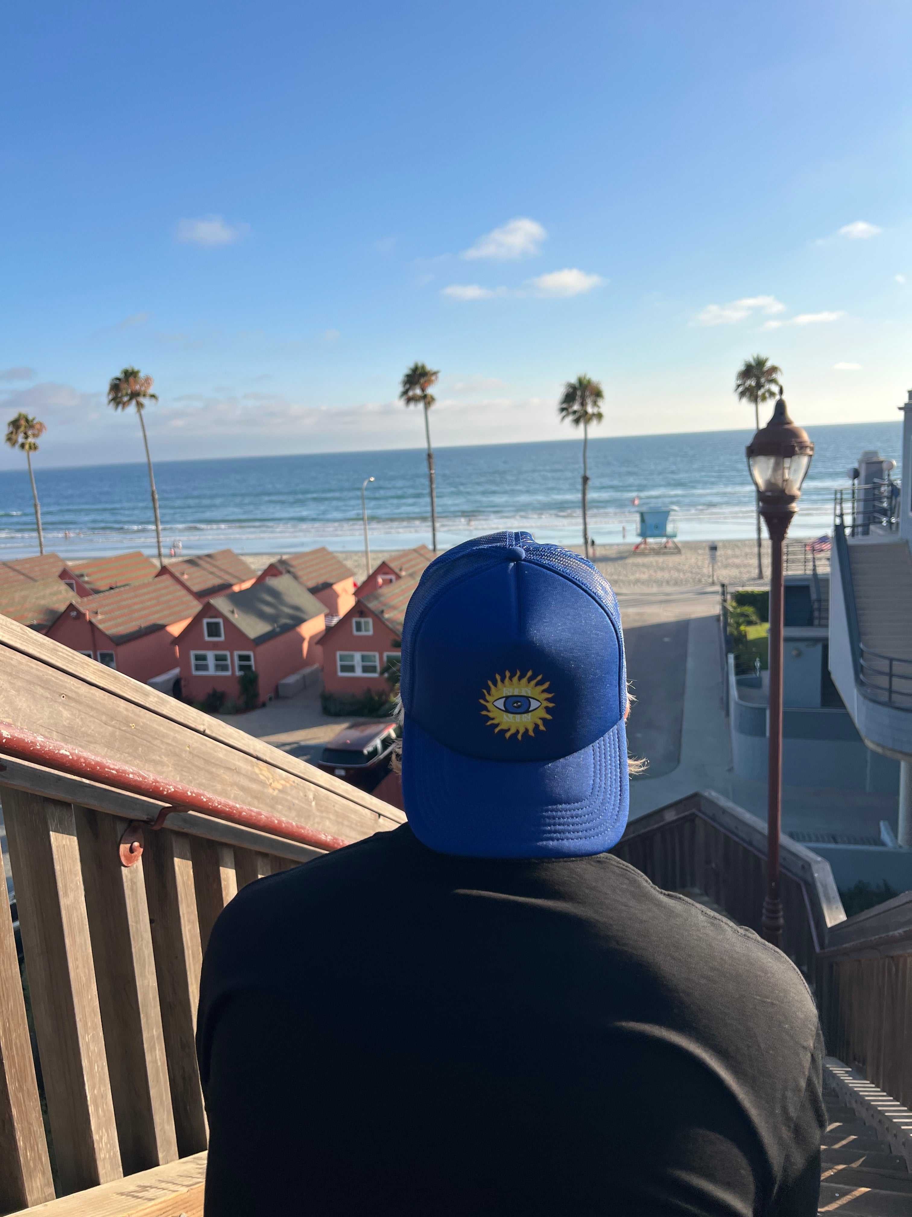 Third Eye Sun Trucker Hat
